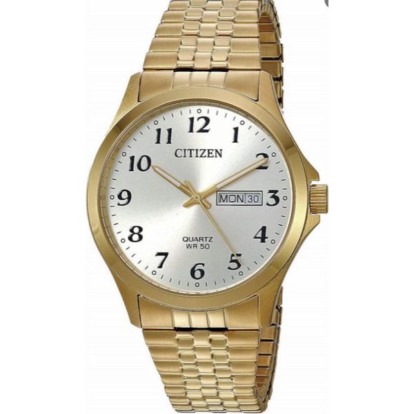 Gent's Yellow Citizen Watch w/Expansion Bracelet Skaneateles Jewelry Skaneateles, NY