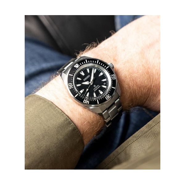 Seiko Prospex SRPL13 “Samurai” 41.7mm Automatic Diver – Black Image 2 Skaneateles Jewelry Skaneateles, NY