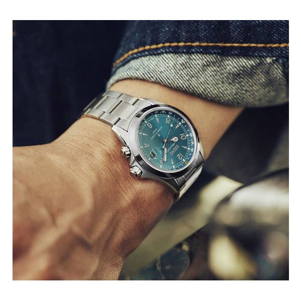 NEW- Seiko Prospex Alpinist Generation Teal Dial Automatic Watch SPB503 Image 2 Skaneateles Jewelry Skaneateles, NY