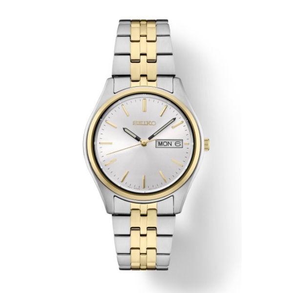 Seiko Two-Tone Day Date Watch SUR430 Skaneateles Jewelry Skaneateles, NY