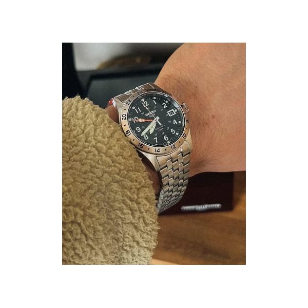 Seiko 5 Sports Field GMT SSK023 Black Dial Automatic Watch SSK023 | Skaneateles Jewelry Image 2 Skaneateles Jewelry Skaneateles, NY