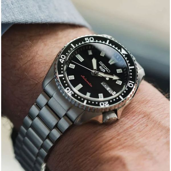 Seiko 5 Sports Field SRPL85 Black Dial Automatic Watch | Skaneateles Jewelry - Authorized Dealer Skaneateles Jewelry Skaneateles, NY