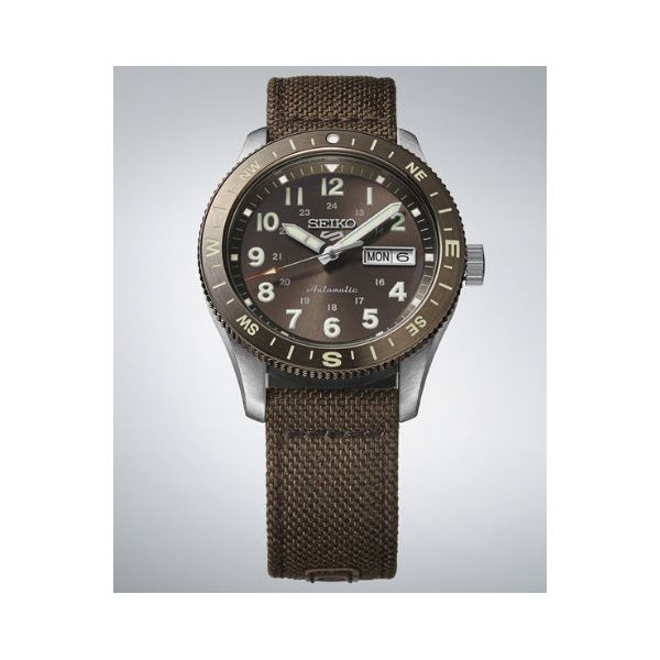 Seiko 5 Sports HDB009 | Automatic Field Watch with Compass Bezel | Skaneateles Jewelry Skaneateles Jewelry Skaneateles, NY