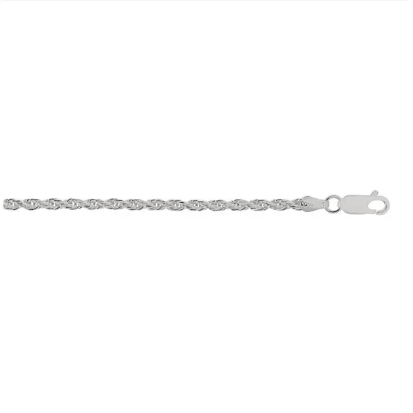 Sterling Silver 3.0mm Rope Chain Image 2 Skaneateles Jewelry Skaneateles, NY