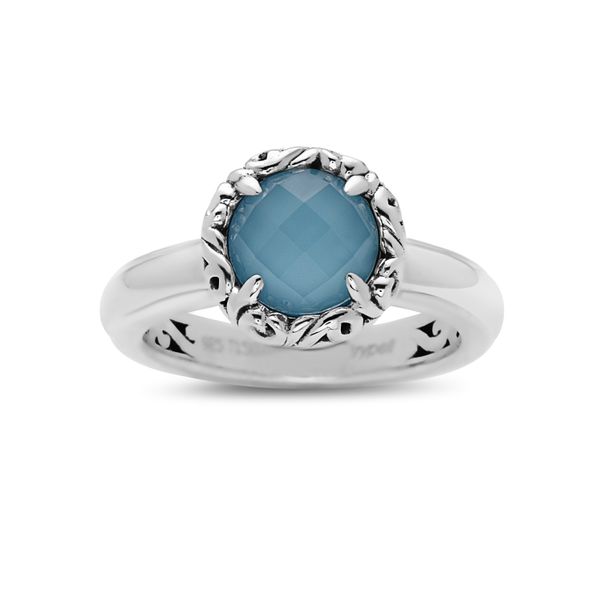 SS  Ladies Charles Krypell 8 mm Turquoise Ring Skaneateles Jewelry Skaneateles, NY