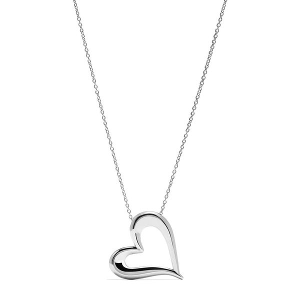 SS Judith Ripka Eros Open Heart Necklace Skaneateles Jewelry Skaneateles, NY