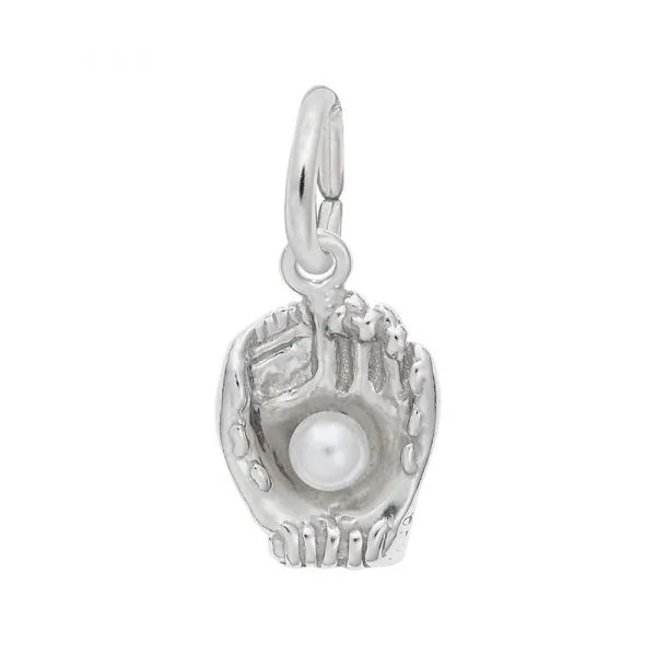 SS Baseball Glove Charm Skaneateles Jewelry Skaneateles, NY