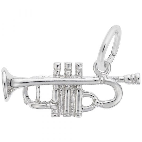 SS Trumpet Charm Skaneateles Jewelry Skaneateles, NY