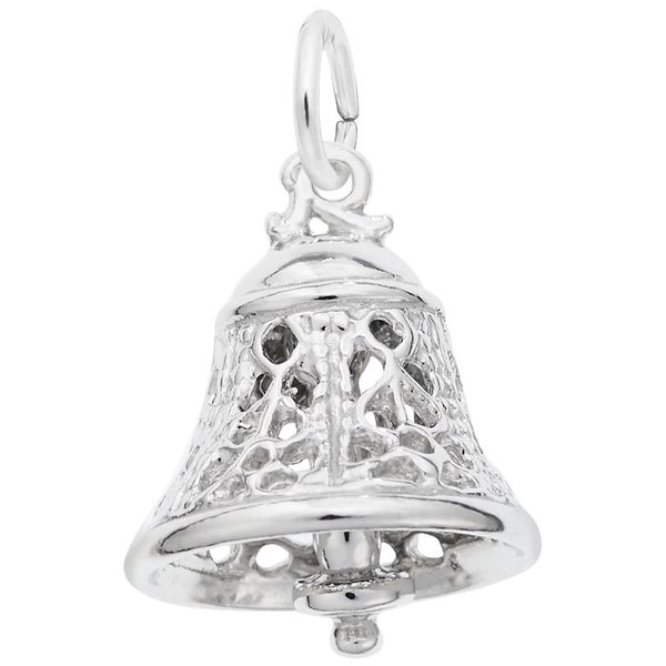 SS Filligree Bell Charm Skaneateles Jewelry Skaneateles, NY
