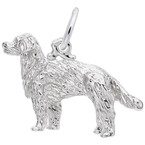 SS Golden Retriever Charm Skaneateles Jewelry Skaneateles, NY