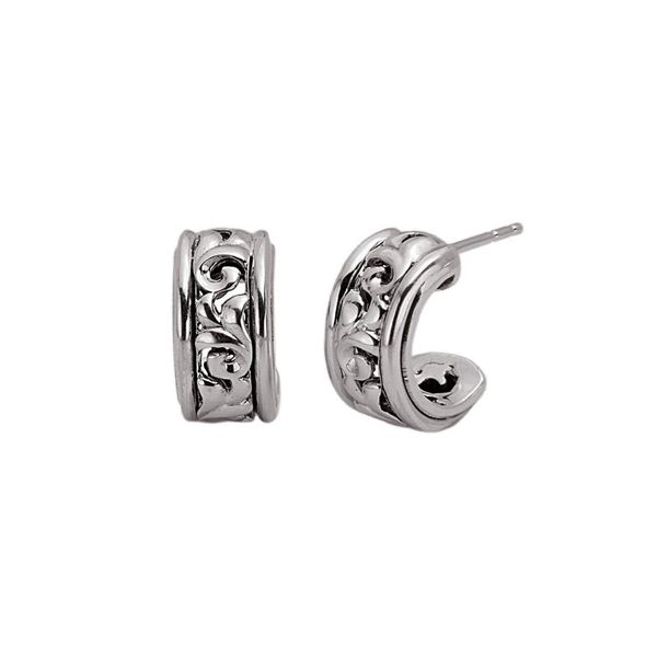 SS/14 WG Ladies Charles Krypell Mini-Hoop Fashion Earrings Skaneateles Jewelry Skaneateles, NY