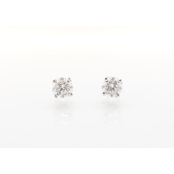 Lab Grown One Carat Total Carat Weight Martini Stud Earrings Skaneateles Jewelry Skaneateles, NY