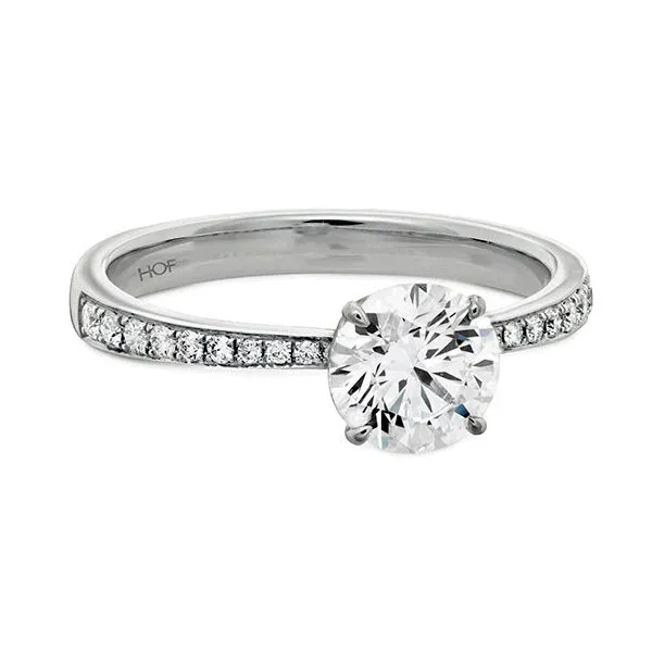 18K WG Ladies 0.13ct TW Hearts On Fire Signature Diamond Semi Mounting Skaneateles Jewelry Skaneateles, NY