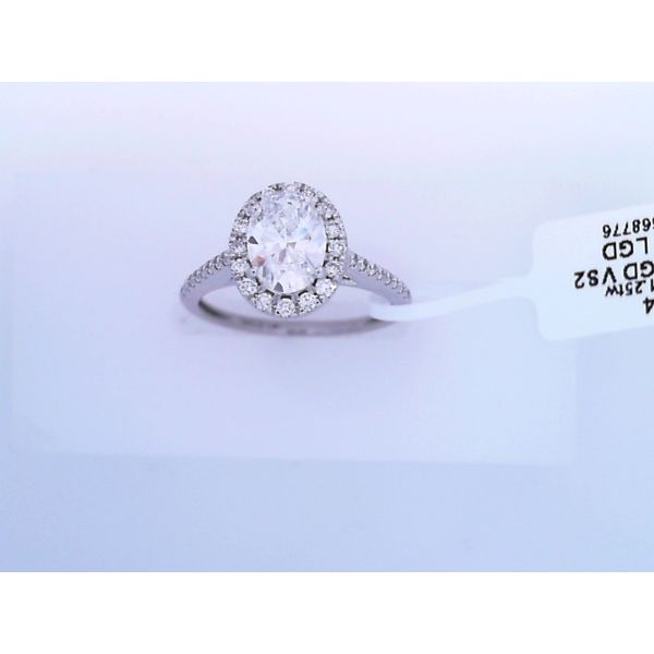 Lab Grown Diamond Engagement Ring Coats Jewelers Cleveland, TX