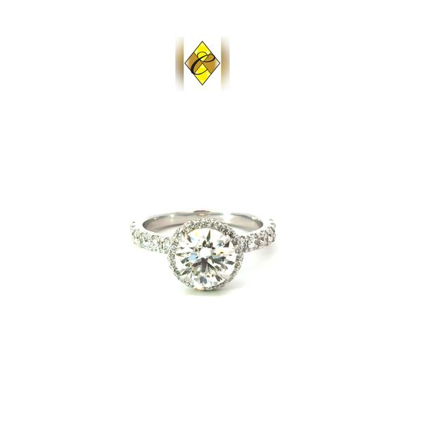 Lab Grown Diamond Engagement Ring Coats Jewelers Cleveland, TX