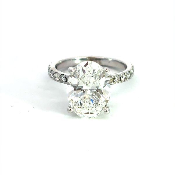 Lab Grown Diamond Engagement Ring Coats Jewelers Cleveland, TX