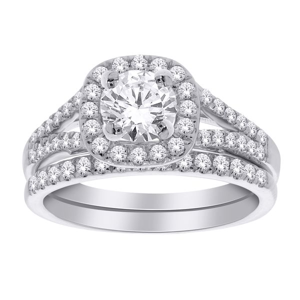 Lab Grown Diamond Bridal Set Coats Jewelers Cleveland, TX