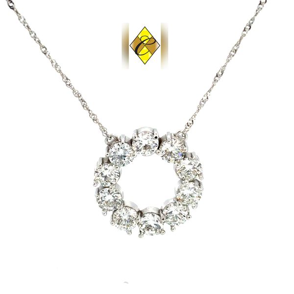 Lab Grown Diamond Necklace Coats Jewelers Cleveland, TX