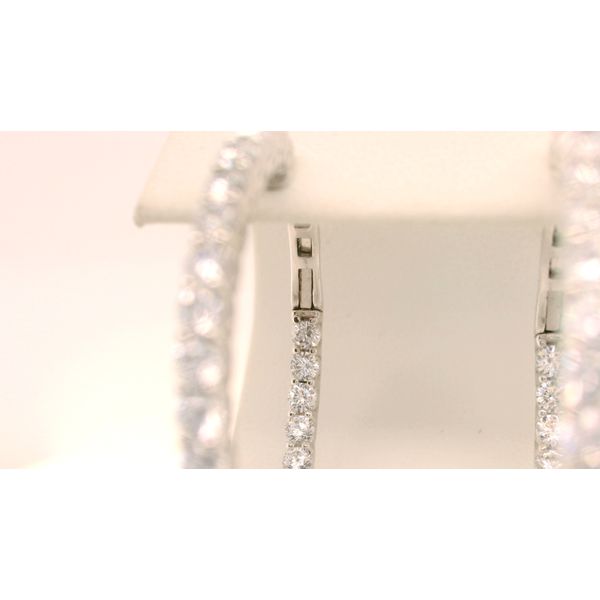 CZ and Crystal Earrings Image 3 Collard Jewelers League City, TX