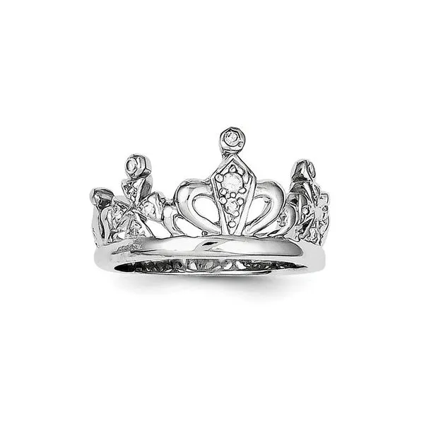 Sterling Silver Ring with Stone Collier's Jewelers Whiteville, NC