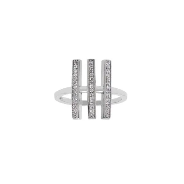 Sterling Silver Ring with Stone Collier's Jewelers Whiteville, NC