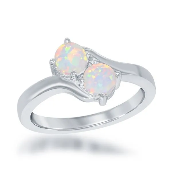 Sterling Silver Ring with Stone Collier's Jewelers Whiteville, NC