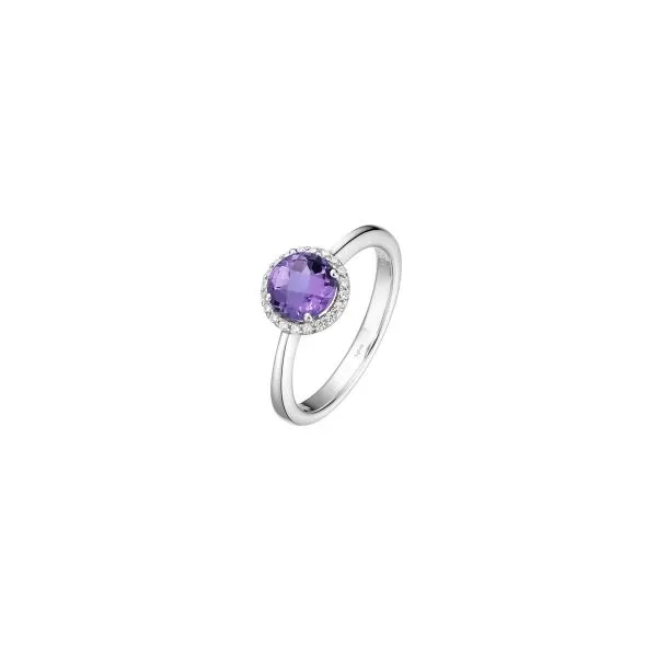 Sterling Silver Ring with Stone Collier's Jewelers Whiteville, NC