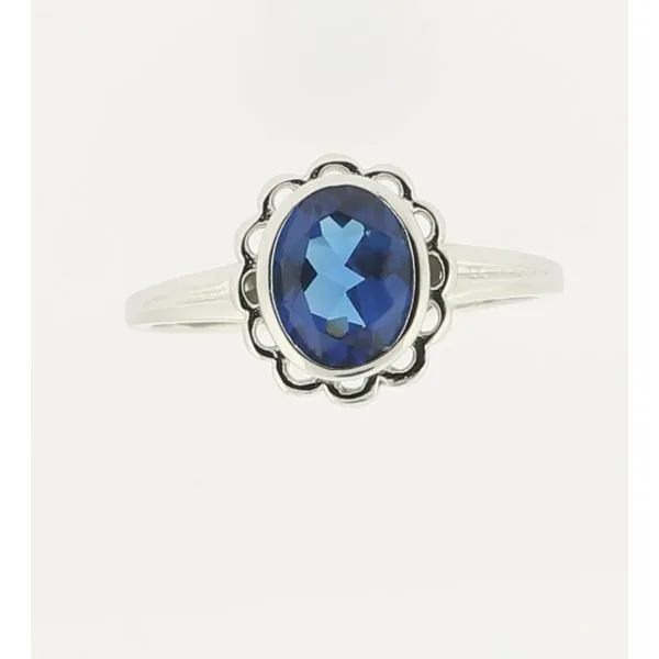 Sterling Silver Ring with Stone Collier's Jewelers Whiteville, NC