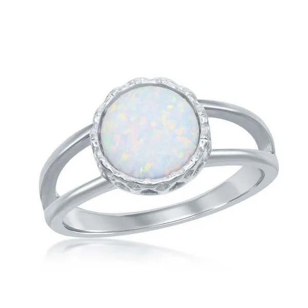 Sterling Silver Ring with Stone Collier's Jewelers Whiteville, NC