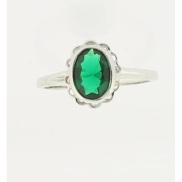 Sterling Silver Ring with Stone Collier's Jewelers Whiteville, NC
