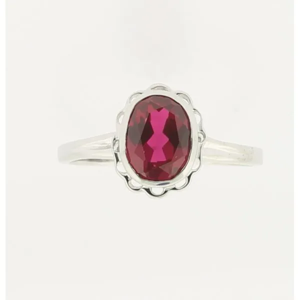 Sterling Silver Ring with Stone Collier's Jewelers Whiteville, NC