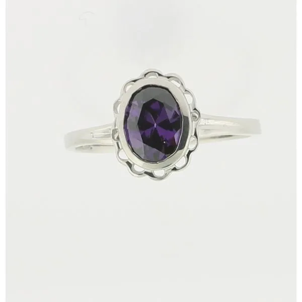 Sterling Silver Ring with Stone Collier's Jewelers Whiteville, NC