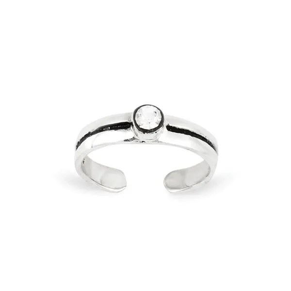 Sterling Silver Ring with Stone Collier's Jewelers Whiteville, NC
