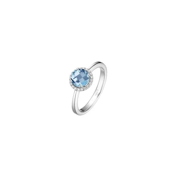 Sterling Silver Ring with Stone Collier's Jewelers Whiteville, NC