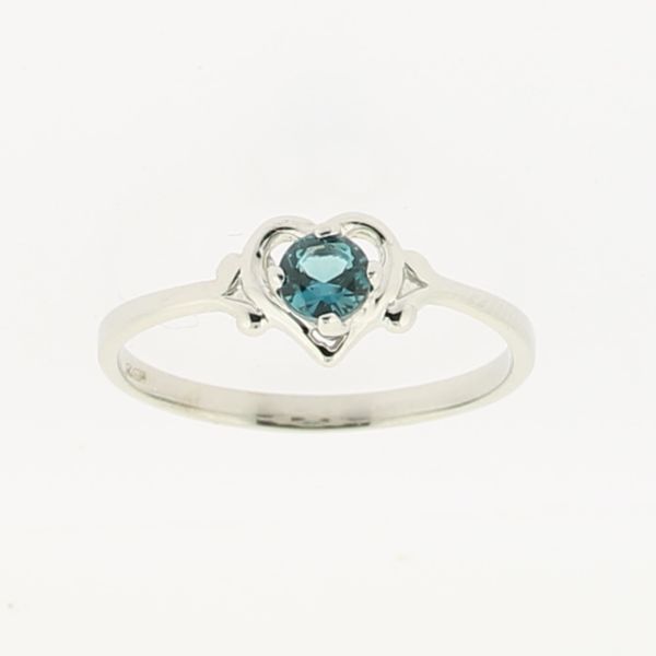 Sterling Silver Ring with Stone Collier's Jewelers Whiteville, NC