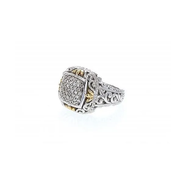 Sterling Silver and Diamond Ring Image 2 Collier's Jewelers Whiteville, NC