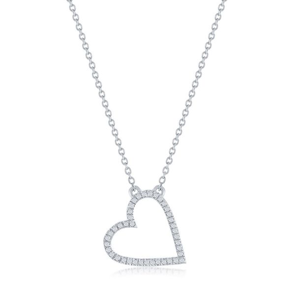 Sterling Silver and Diamond Necklaces Collier's Jewelers Whiteville, NC