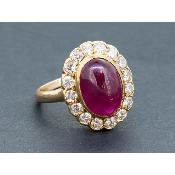 Estate Ruby & Diamond Ring Colonial Jewelers of Easton Easton, MD