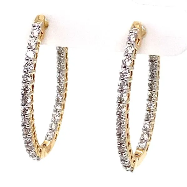 Diamond Earrings Image 2 Comstock Jewelers Edmonds, WA
