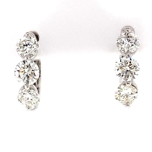 Diamond Earrings Image 2 Comstock Jewelers Edmonds, WA