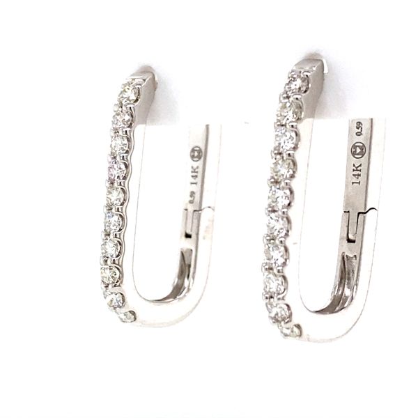 Diamond Earrings Image 2 Comstock Jewelers Edmonds, WA