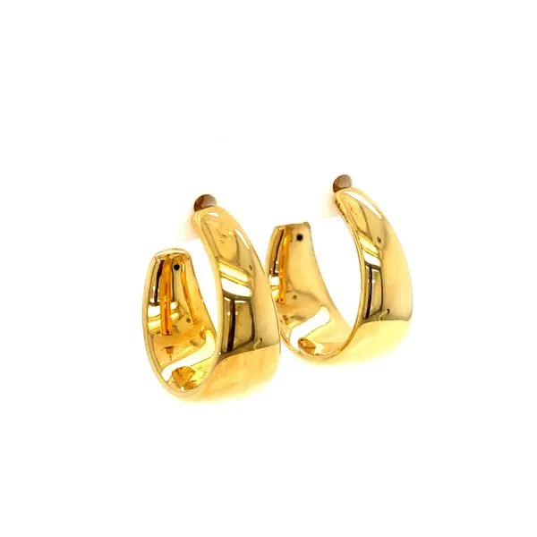 Gold Earrings Image 2 Comstock Jewelers Edmonds, WA
