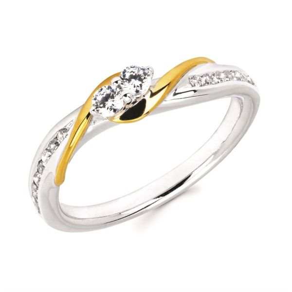 14K Two Tone Gold 2 Of Us Ring Confer’s Jewelers Bellefonte, PA