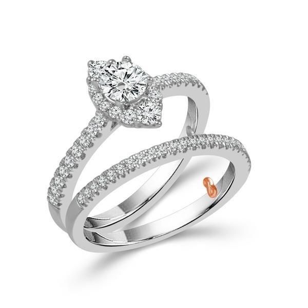 14K White Gold Diamond Bridal Set Confer’s Jewelers Bellefonte, PA
