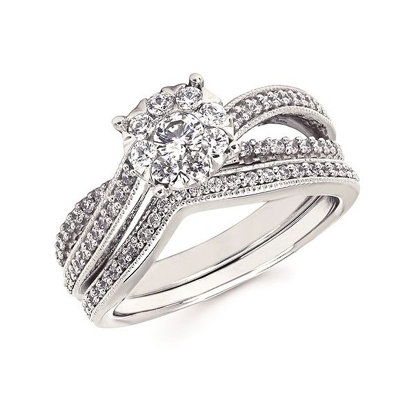 14k White Gold Diamond Wedding Band Confer’s Jewelers Bellefonte, PA