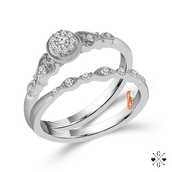 14k White Gold Diamond Bridal Set Confer’s Jewelers Bellefonte, PA