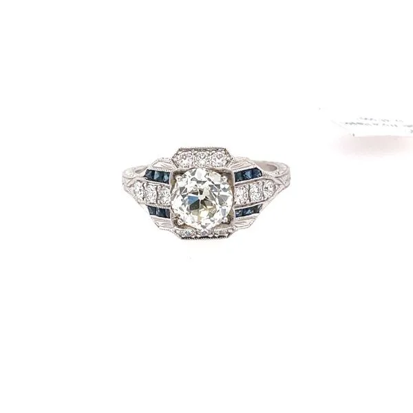 14K White Gold Vintage Diamond Engagement Ring Confer’s Jewelers Bellefonte, PA