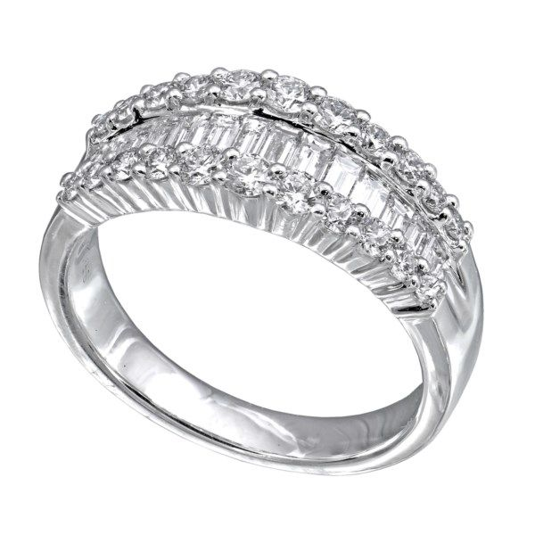 18K White Gold Diamond Anniversary Band Confer’s Jewelers Bellefonte, PA