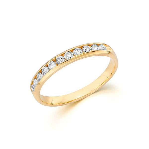 Channel Set Diamond Band .33ctw 14K Yellow Gold Confer’s Jewelers Bellefonte, PA