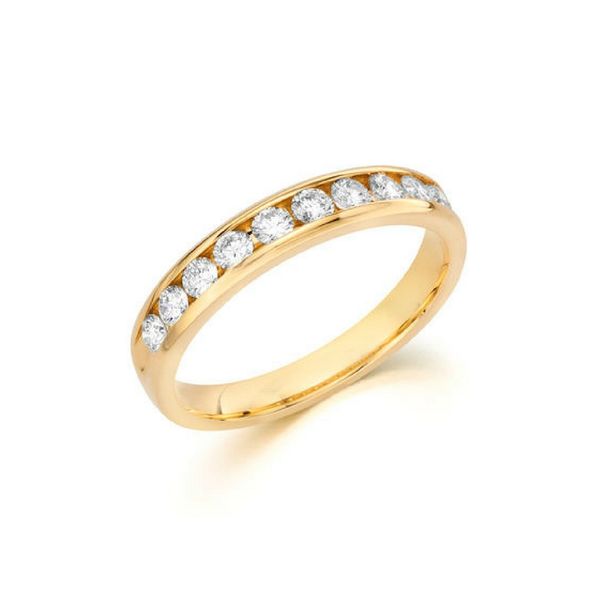 14K Gold .50ctw Channel Set Diamond Band Confer’s Jewelers Bellefonte, PA